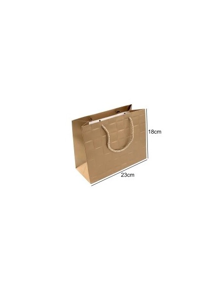 Bolsa regalo dorada pequeña