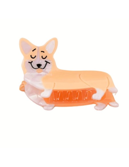 Pinza de pelo Corgi