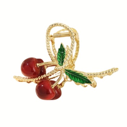 Pinza de pelo Cereza