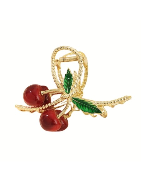 Pinza de pelo Cereza