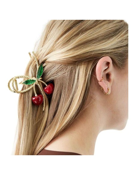 Pinza de pelo Cereza