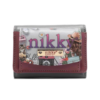 Cartera Plegable en tres Nikky World