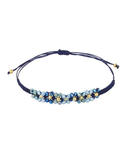 Pulsera Margarita Azul