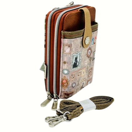 Bolso móvil Cats Verde 2