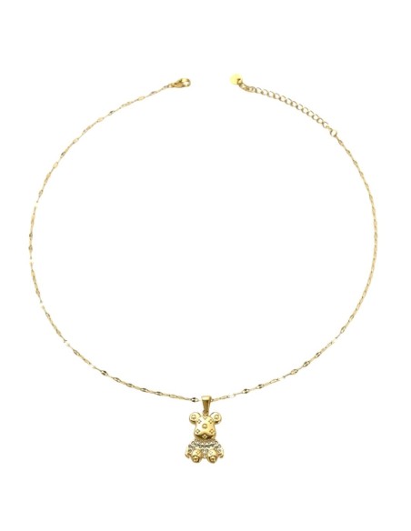 Collar Osito Circonita
