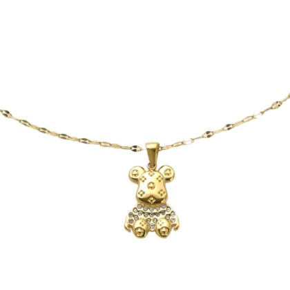Collar Osito Circonita 2