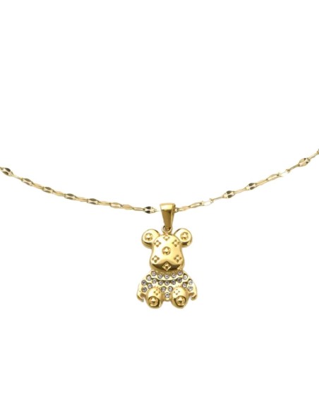 Collar Osito Circonita