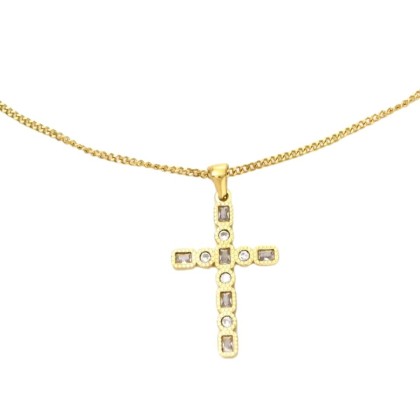 Collar Cruz Circonitas
