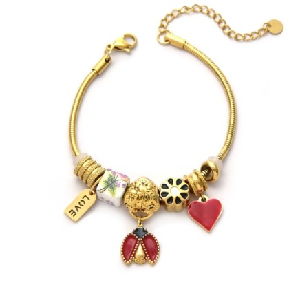Pulsera Mariquita Love