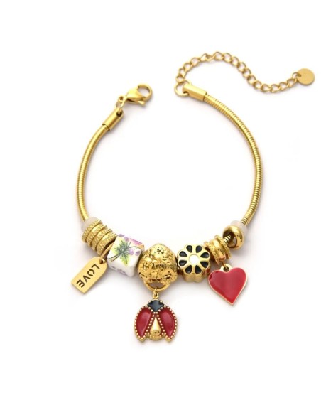 Pulsera Mariquita Love
