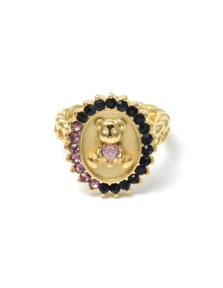 Anillo Osito Corazón