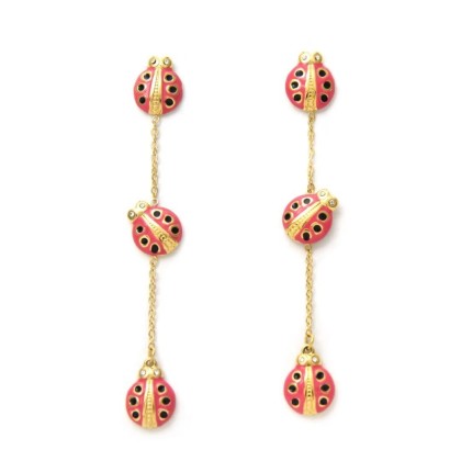 Pendientes Largos Mariquitas (PAR)