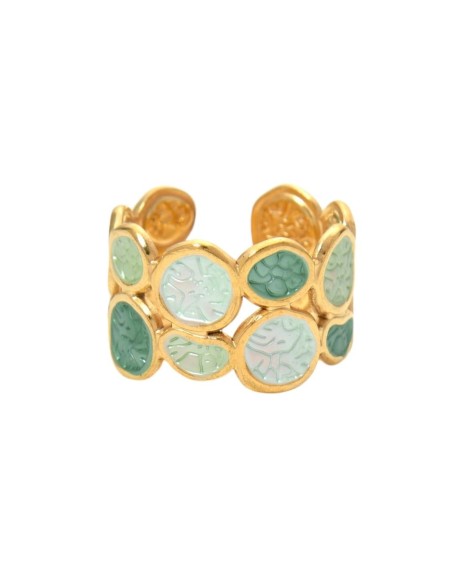 Anillo Tiare Verde