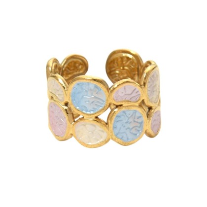 Anillo Tiare Colores Pasteles