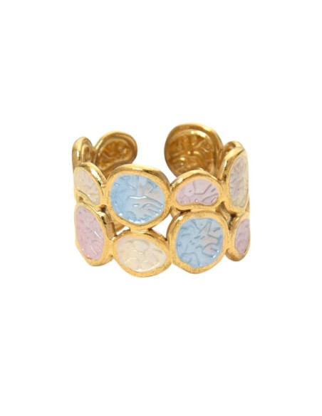 Anillo Tiare Colores Pasteles