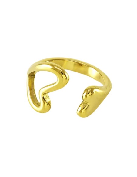 Anillo Doble Corazón