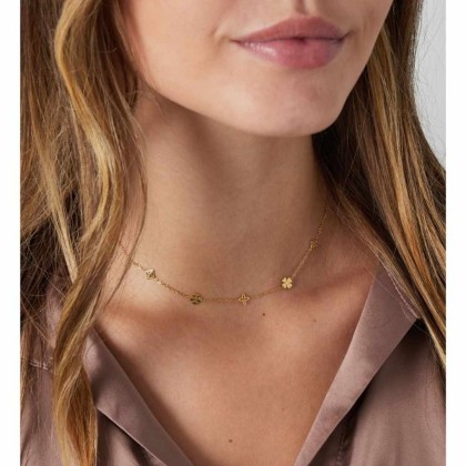 Collar Trébol Dorado