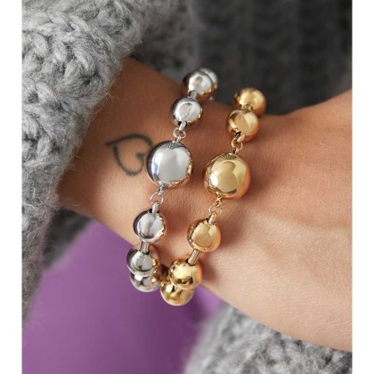 Pulsera Bolas Doradas 2