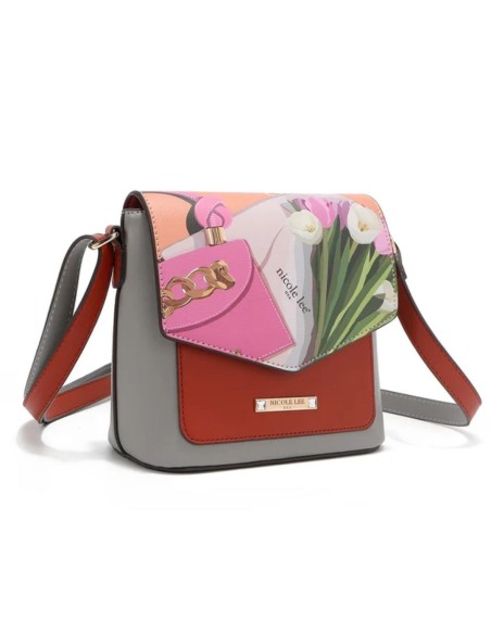 Bandolera Violet Blossom